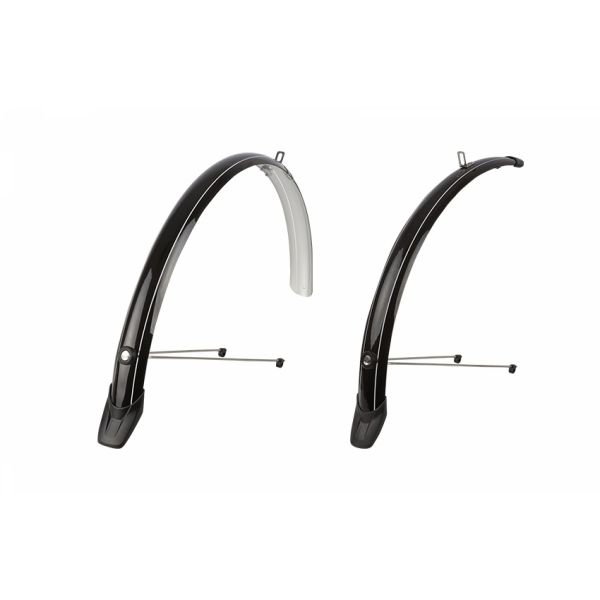 Schutzblechset 28 51 mm Polisport Towny - schwarz