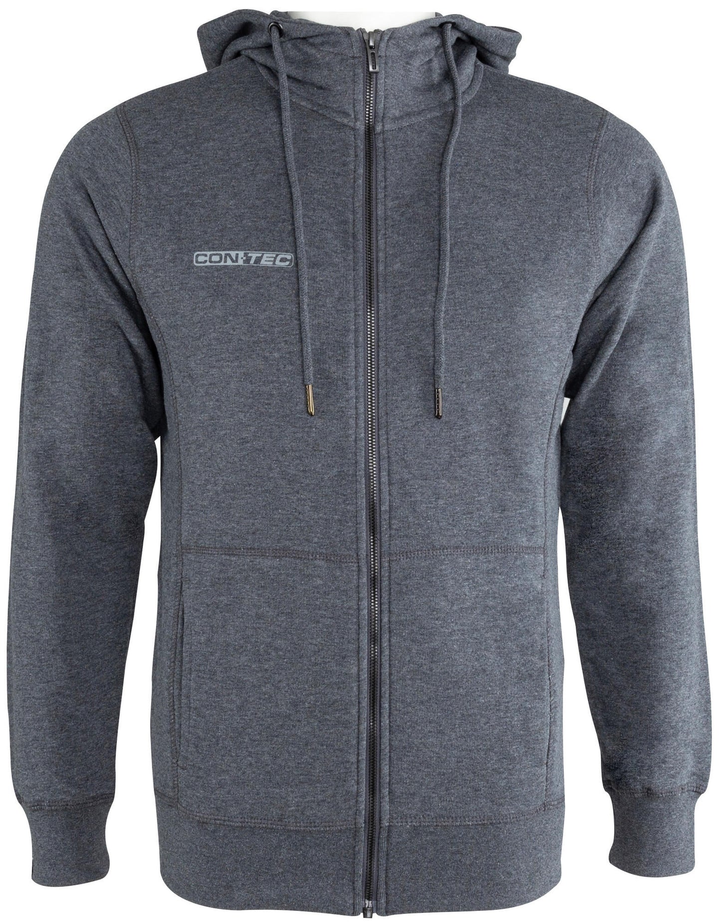 Contec Sweatjack mit Haubenzip Dunkelheit