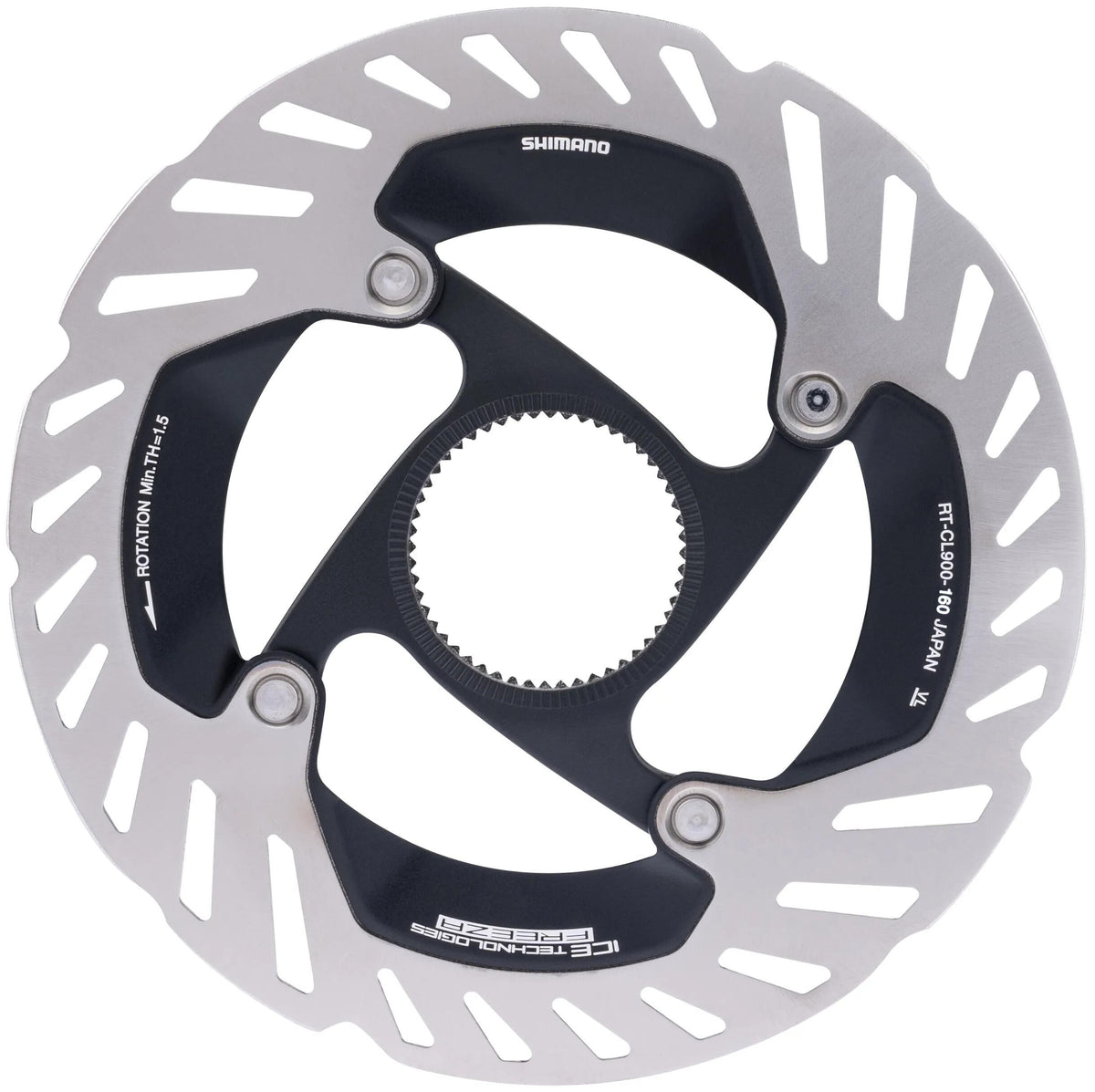 Shimano Shim.bremsrotoren da 180mm Cl CL900 ICE ext