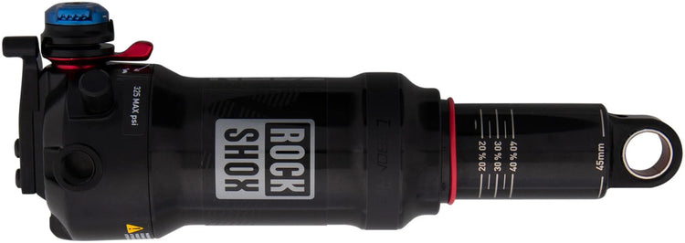 Rockshox Stoßdämpfer Deluxe Nude RLC3 Hinterradstoßdämpfer RS Del.nude RLC3 165 x 45 mm