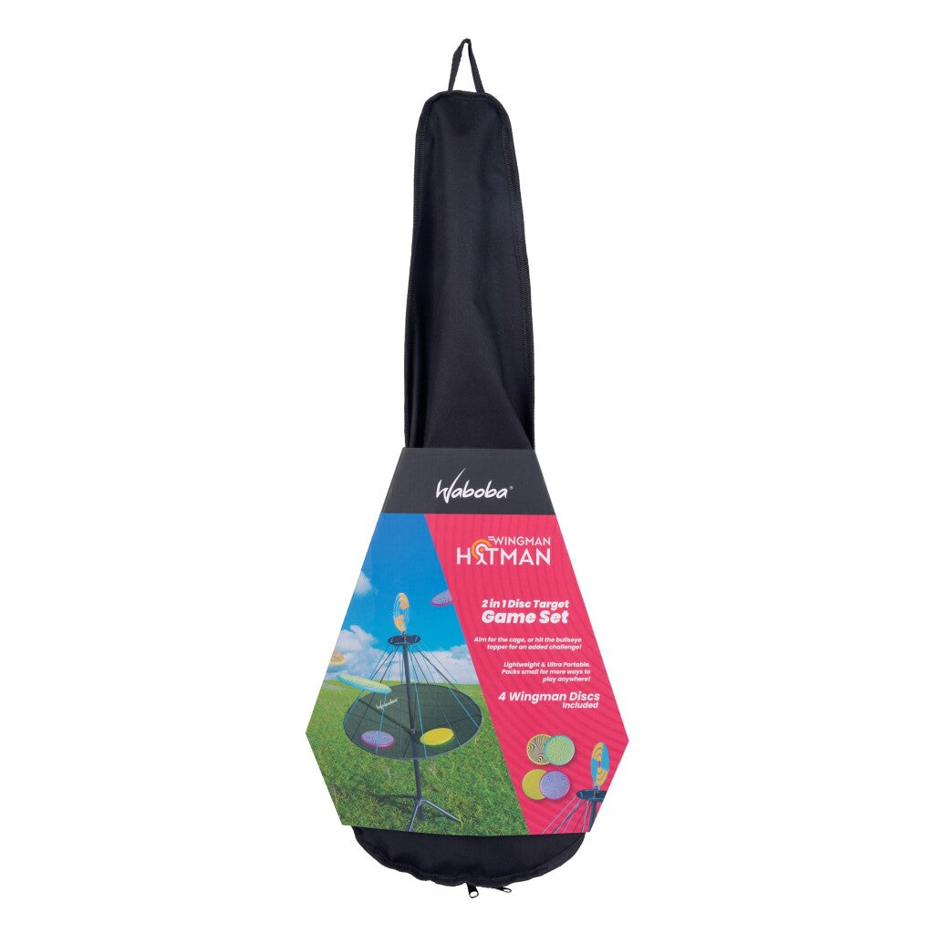 Waboba Waboba Wingman Hitman 2In1 Disc -Ziel -Set