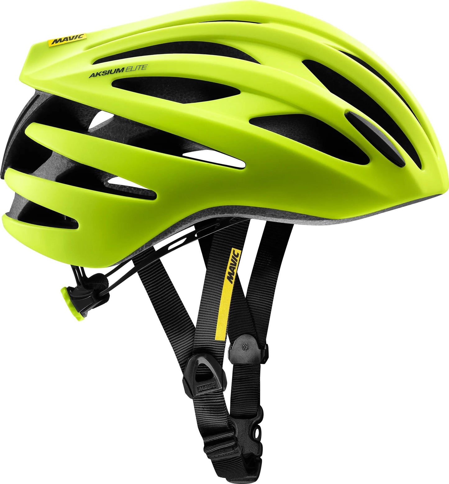 Mavic Helm Aksium Elite S Saf.yel. Schwarzes Metall