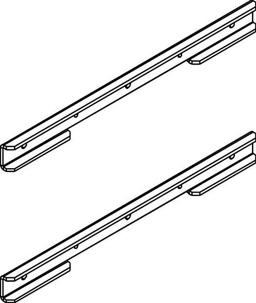 Neomounts Neomounts FPMA-SHO120 LCD VESA-Unfallstreifen, 10-32, 35 kg, 75x75 100x100 mm, Silber