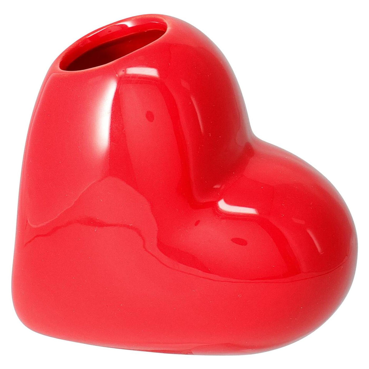 Home Styling Vase Herz rot 12cm