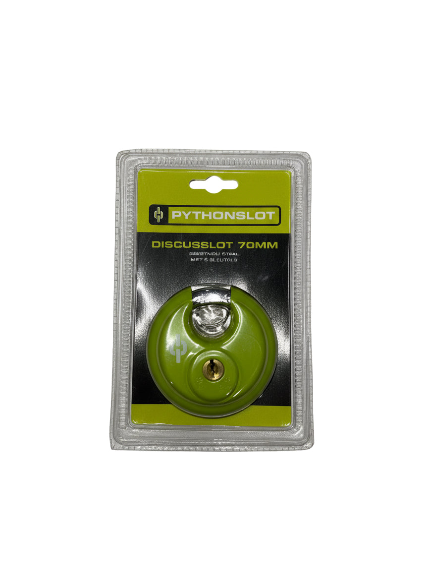 Buzaglo Python Lock Scheibenschloss 70 mm. grün
