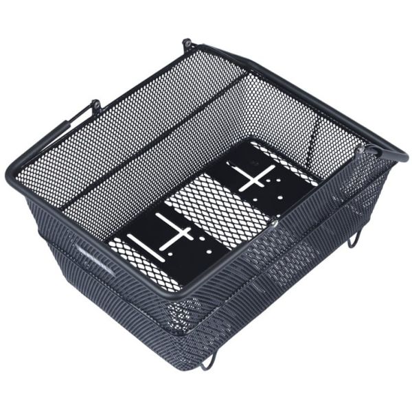 Basilikum Fahrradkorb Cento Heckkorb Multisystem NX - Schwarz
