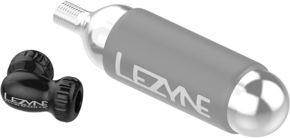 Lezyne CO2-Pumpenkopf mit Doppelgeschwindigkeitsantrieb