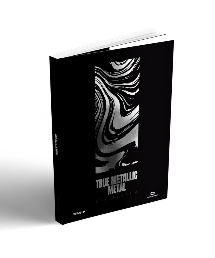 Vallejo-Buch – 75093 True Metallic Metal – Handbuch BSL-System für Hobby und Modellbau – Englisches Buch