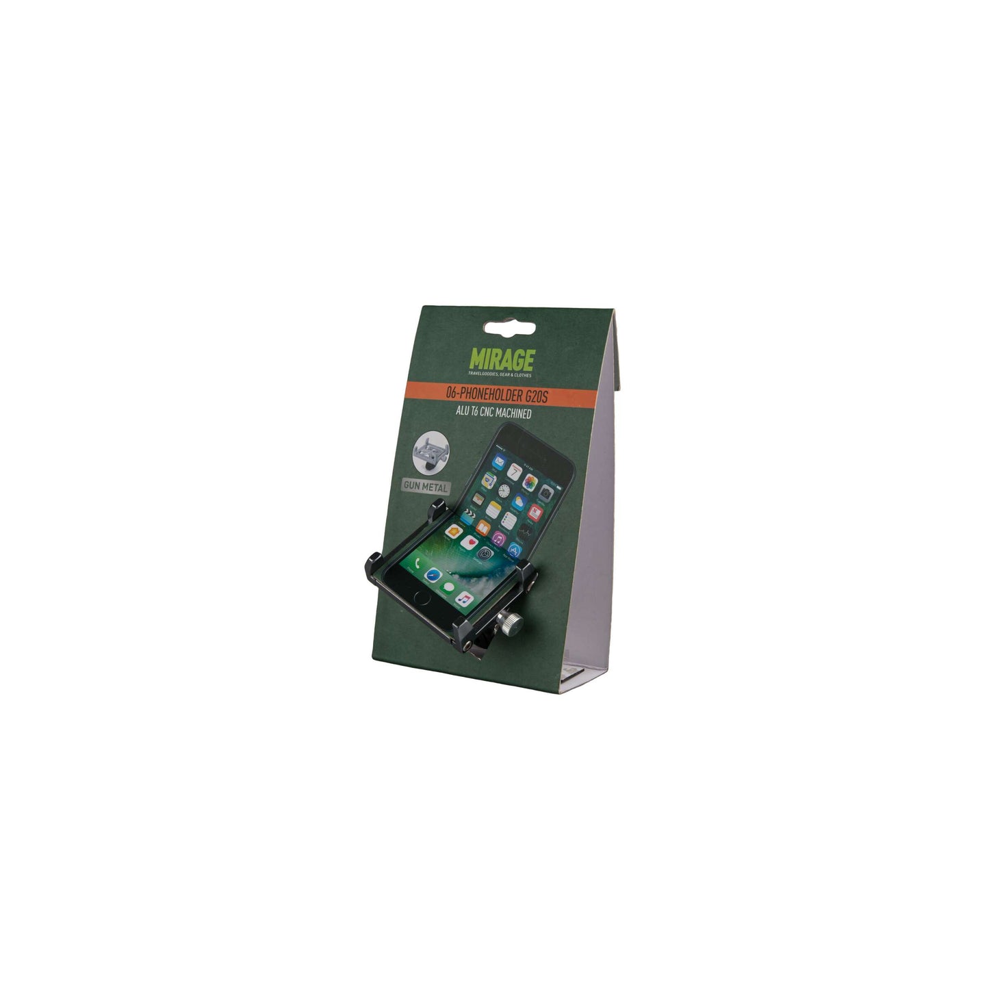 Telefonhalter Mirage G20 Aluminium - grau