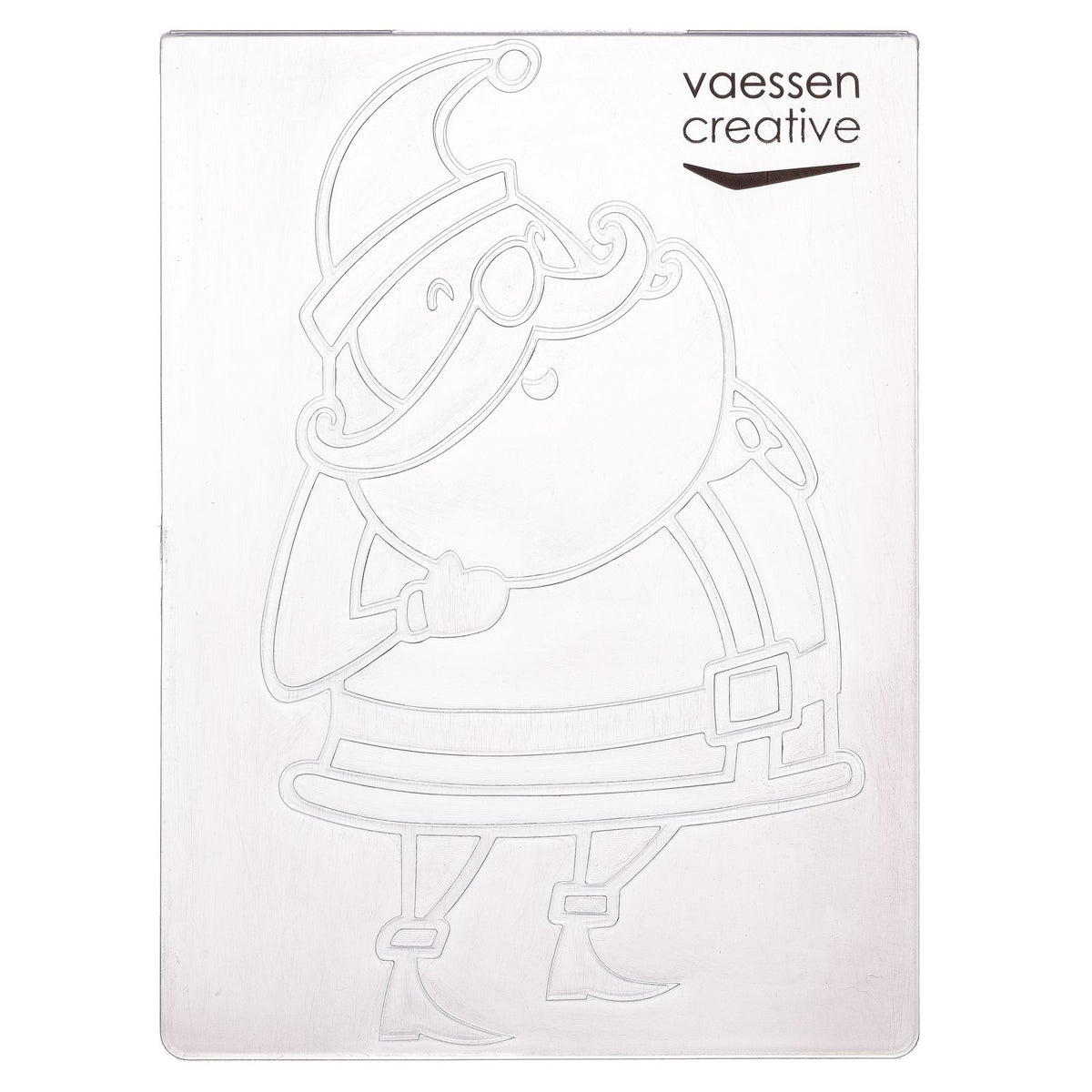 Vaessen creative • Prägeschablone Weihnachtsmann