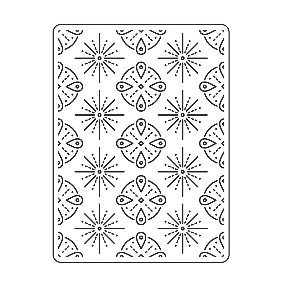Vaessen creative • Prägeschablone Tribal