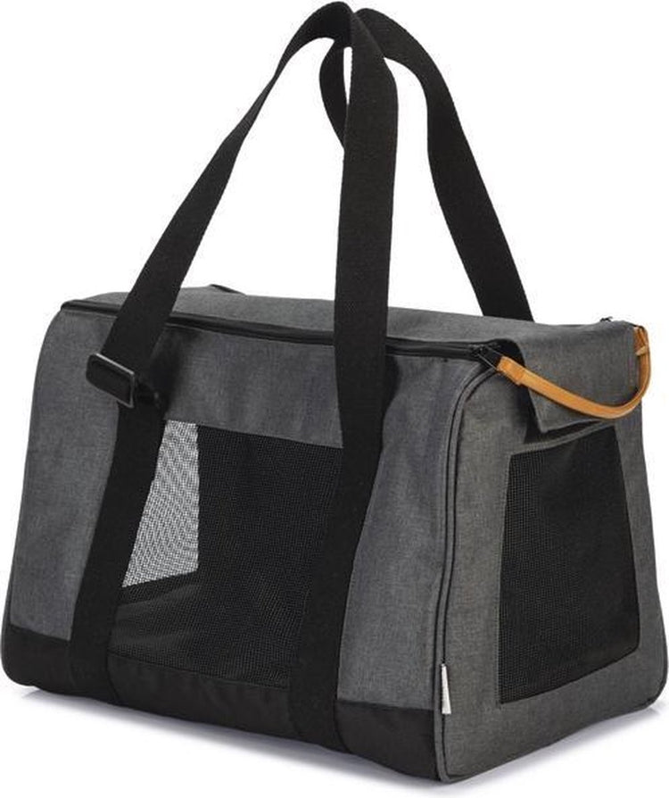 Beeztees Syra – Hundereisetasche – Grau – 40 x 20 x 29 cm