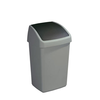 Sonnenwaren Sonnenwaren recycelner Behälter mit Schwungabdeckung 25l Grau