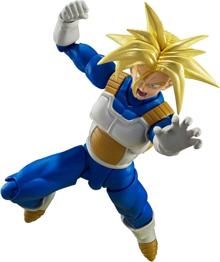 Bandai Tamashii Nations Dragon Ball Z S.H. Figuarts Super Saiyajin Trunks Infinite Latent Super Power Ver. 14 cm große Actionfigur