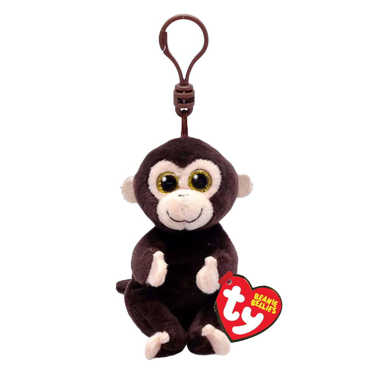 Ty Ty Beanie Babies Bellies Clip Hug Affe Affe Matteo 10 cm