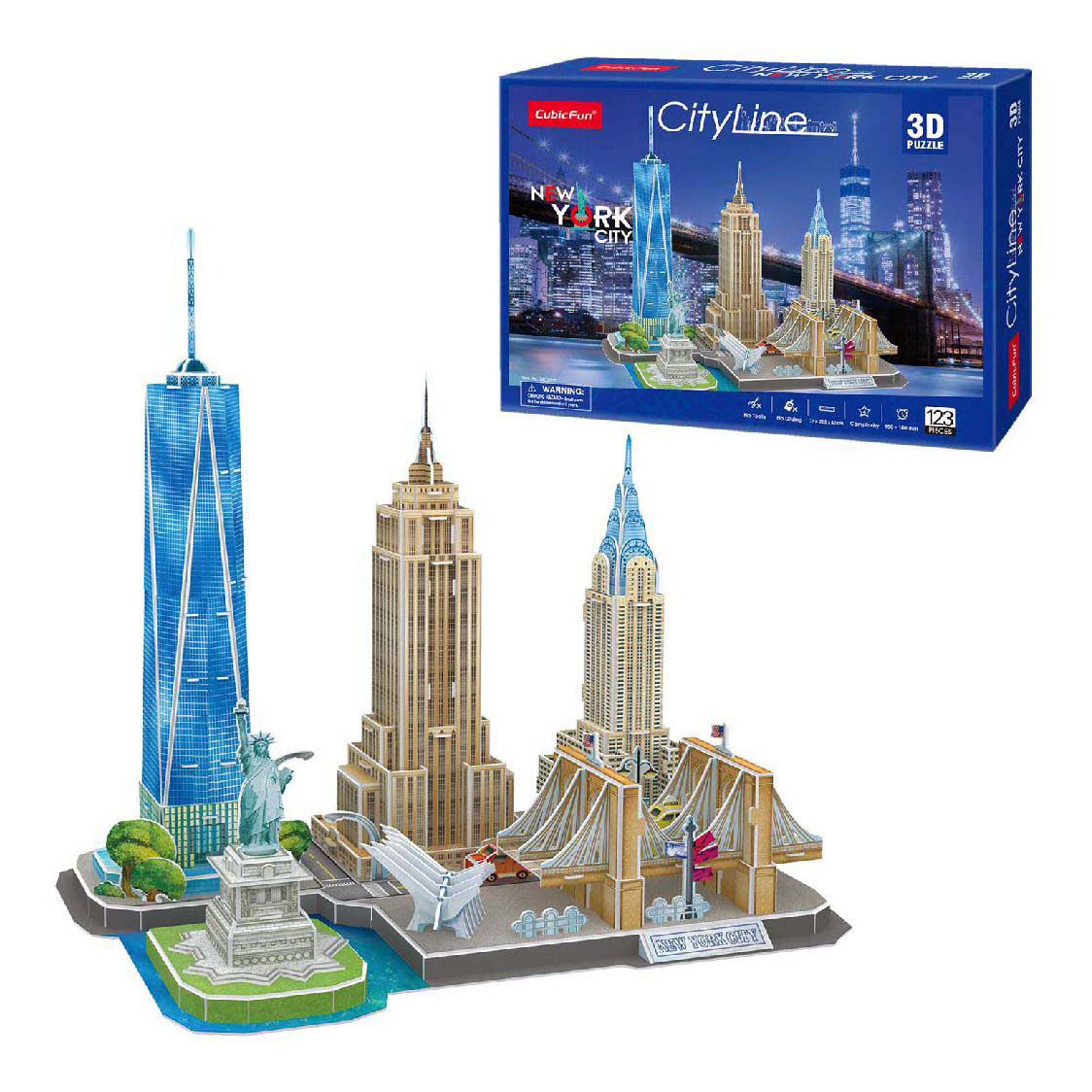 Cubic Fun 3D Puzzle City Linie New York City