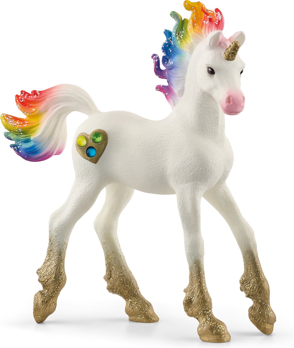 Schleich Bayala Regenbogen Einhorn Fohlen 70727