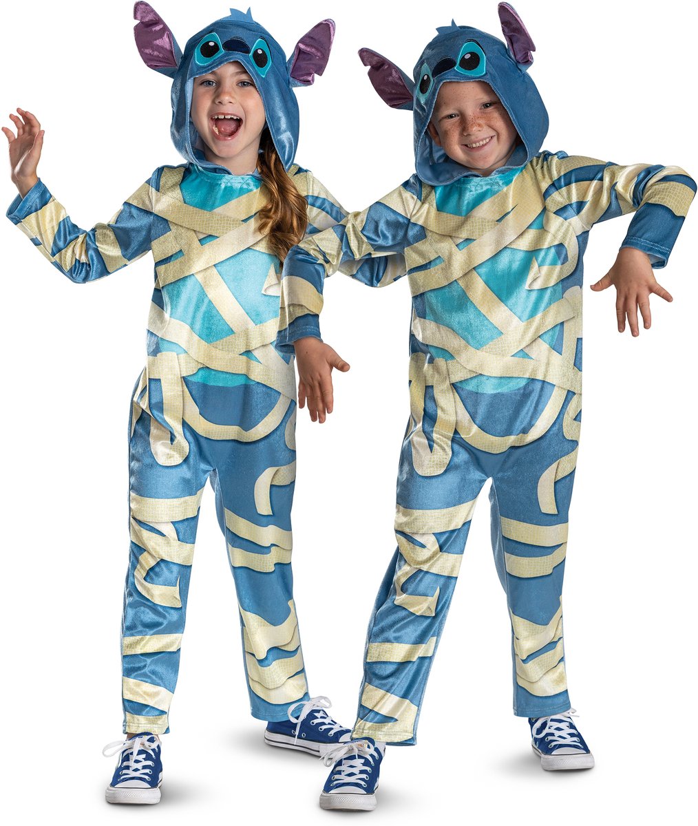 Verkleidung Disney Stitch – Stitch Mummy klassisches Kleid M (7–8 Jahre)
