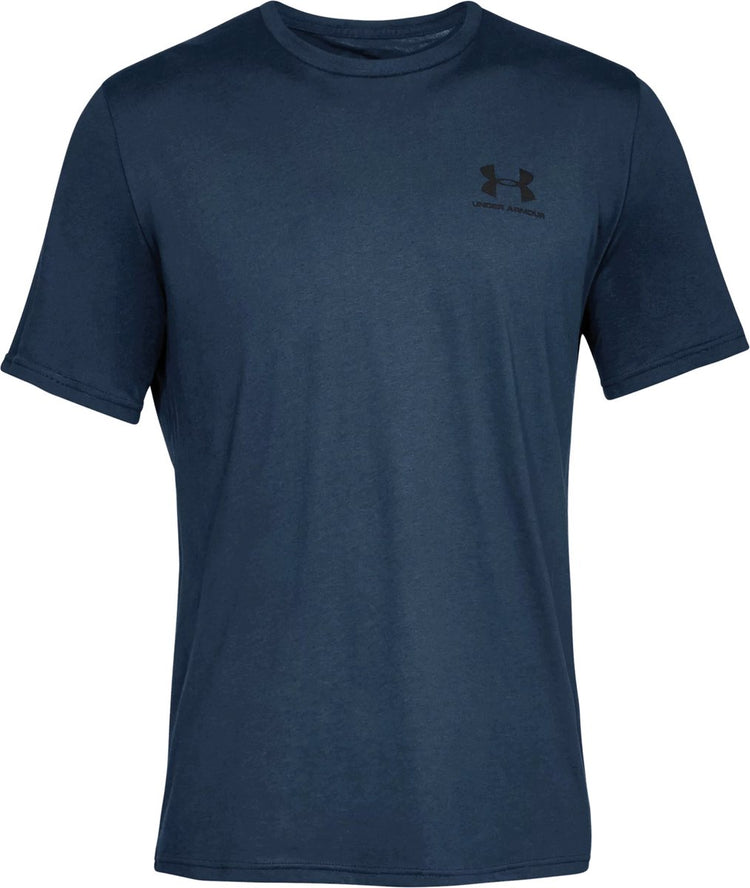 Under Armour UA M Sportstyle LC SS-Blu Herren-Sportshirt – Academy – Schwarz