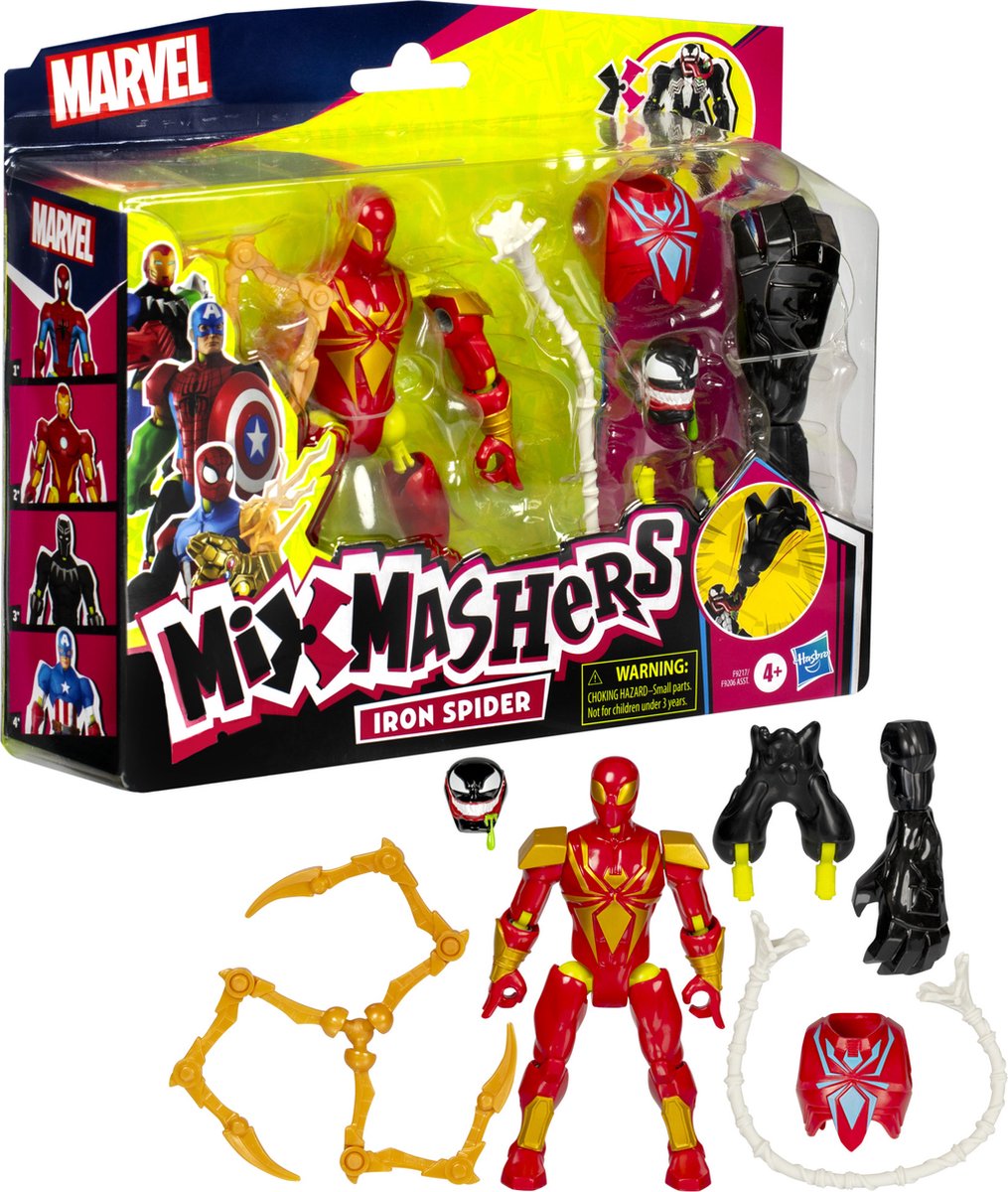 Hasbro Mixmashers Spider-Man Iron Spider Deluxe – Actionfigur – Marvel