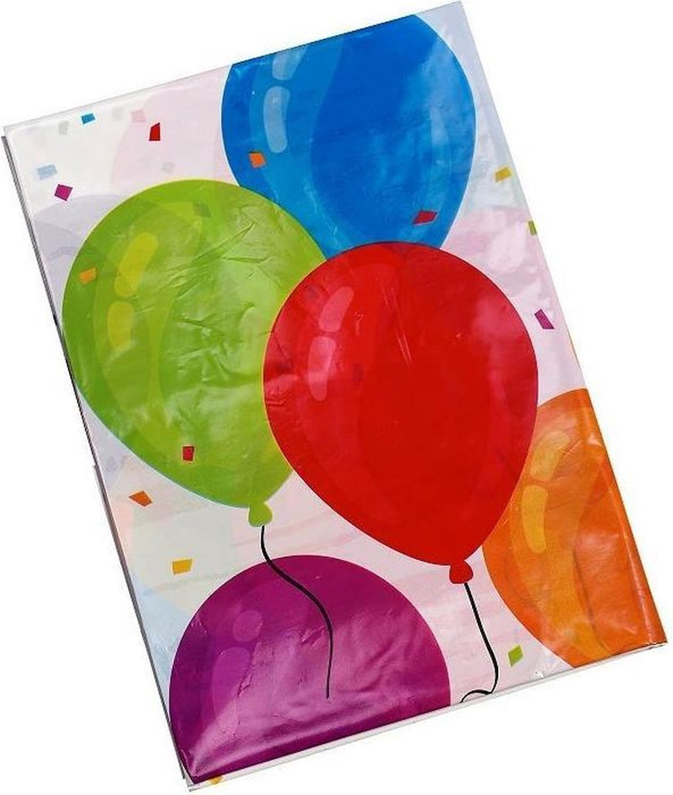 Tom Party Casa Tischdecke Party Konfetti - 130x180 cm - Tischdecke Kunststoff - Tischschutz - Partydeko