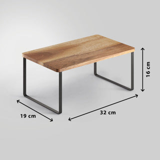 Metaltex York Lava Gewürzregal 1 Etage 19x32x16 cm