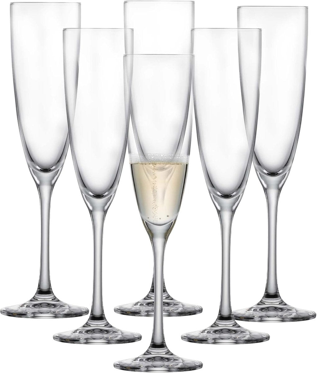 Schott Zwiesel Classico Champagnerglas – 210 ml – 6 Gläser