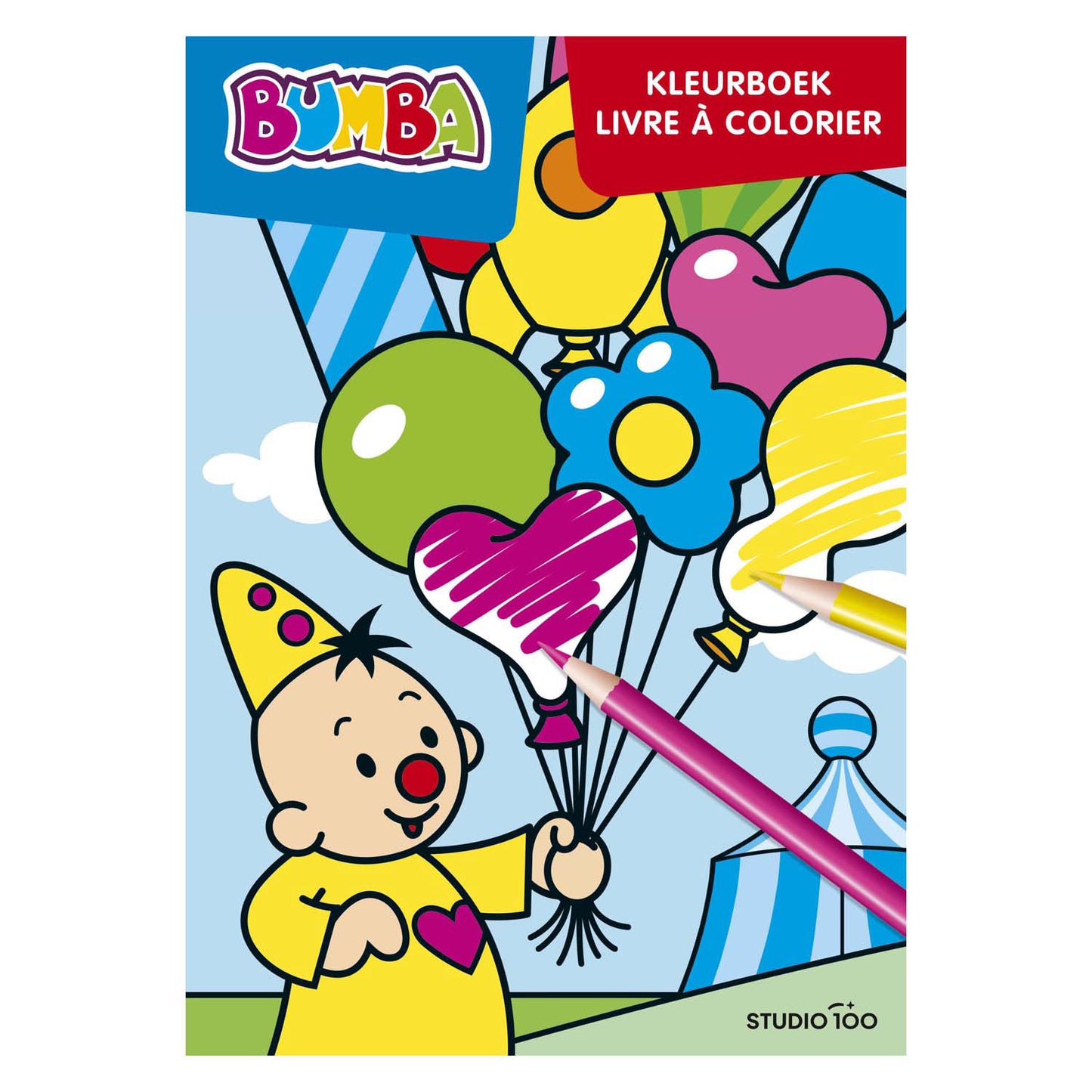 Studio 100 Bumba Farbbuch - Luftballons