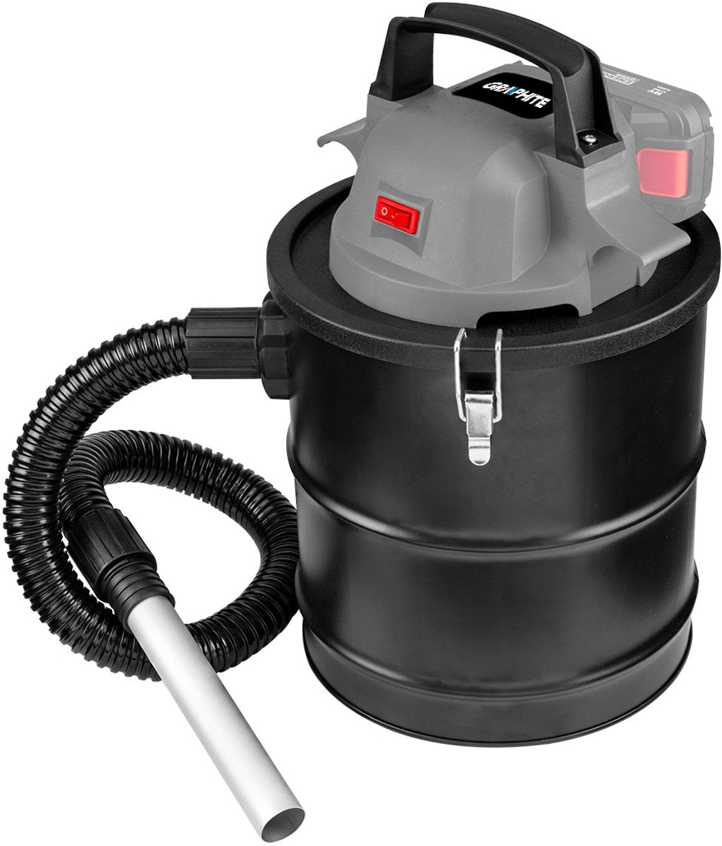 Graphite Energy+ Serie – Aschesauger – 18 V – Edelstahltank – 15 Liter