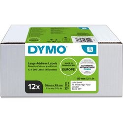 Adressetikett Dymo groß 99012 mattweiß