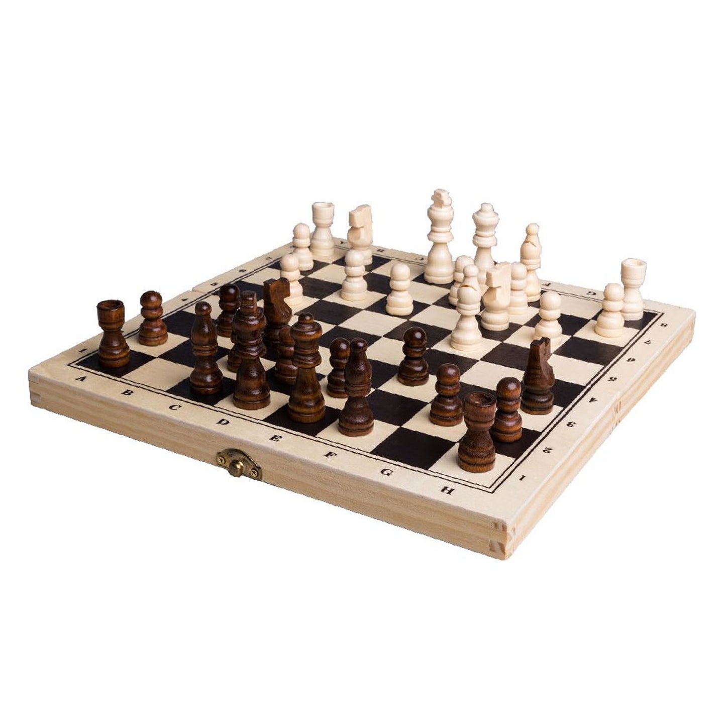 Clownspiele 3in1 Spielbox Holz