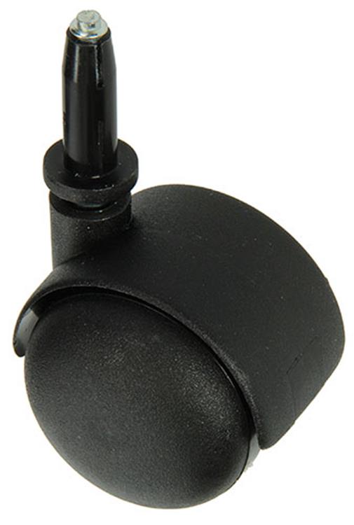 Mack by tente 1013568 – Doppelrolle schwarze Klemmhülse 50 mm | 10 Stück