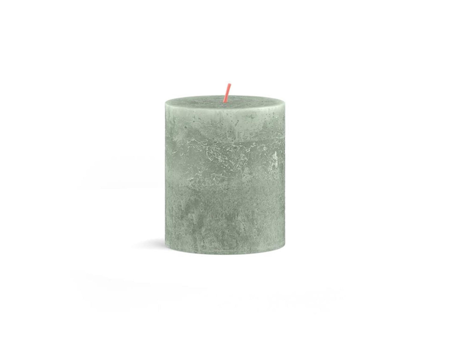 Bolsius Stub Kerze rustikal 8 x 6,8 cm Jade Grün