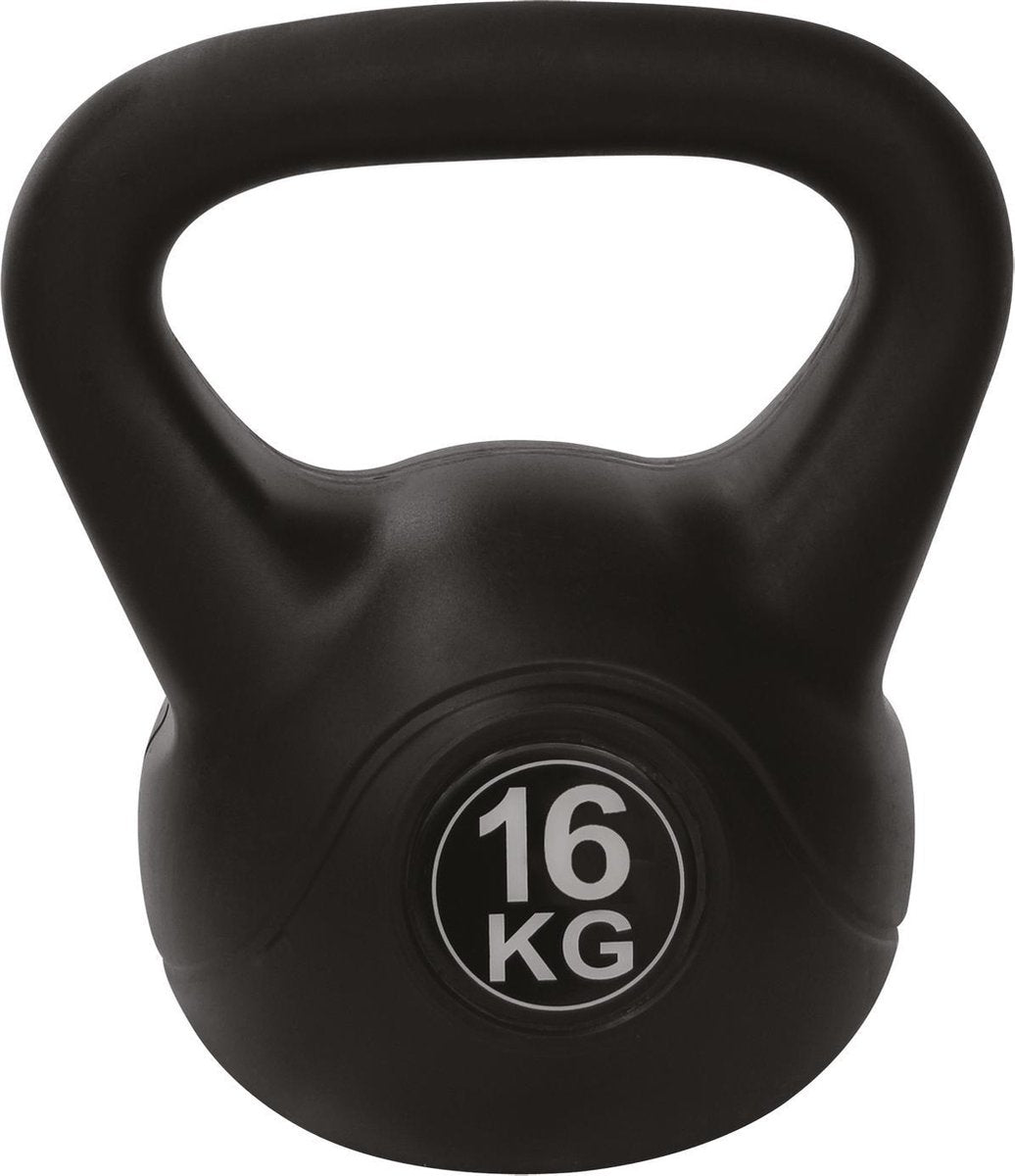 Tunturi PVC Kettlebell - Kettlebell - 16 kg - inkl. kostenlose Fitness-App