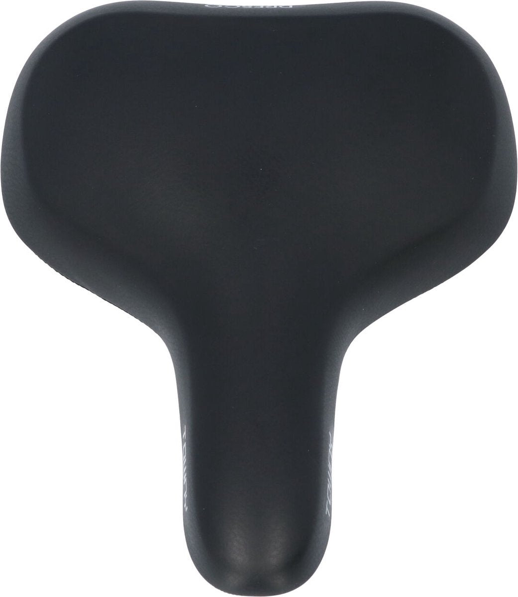 Dresco Fahrradsattel Towny Memory Foam schwarz