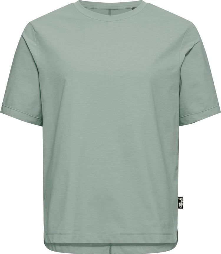 Jack Wolfskin Travel T W Damen Outdoor-Shirt – grünes Zinnia
