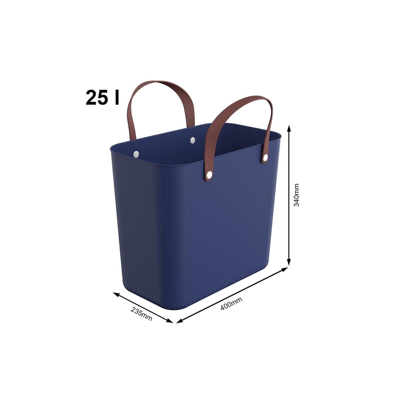 Multibag im Rotho -Stil 25l dunkelblau