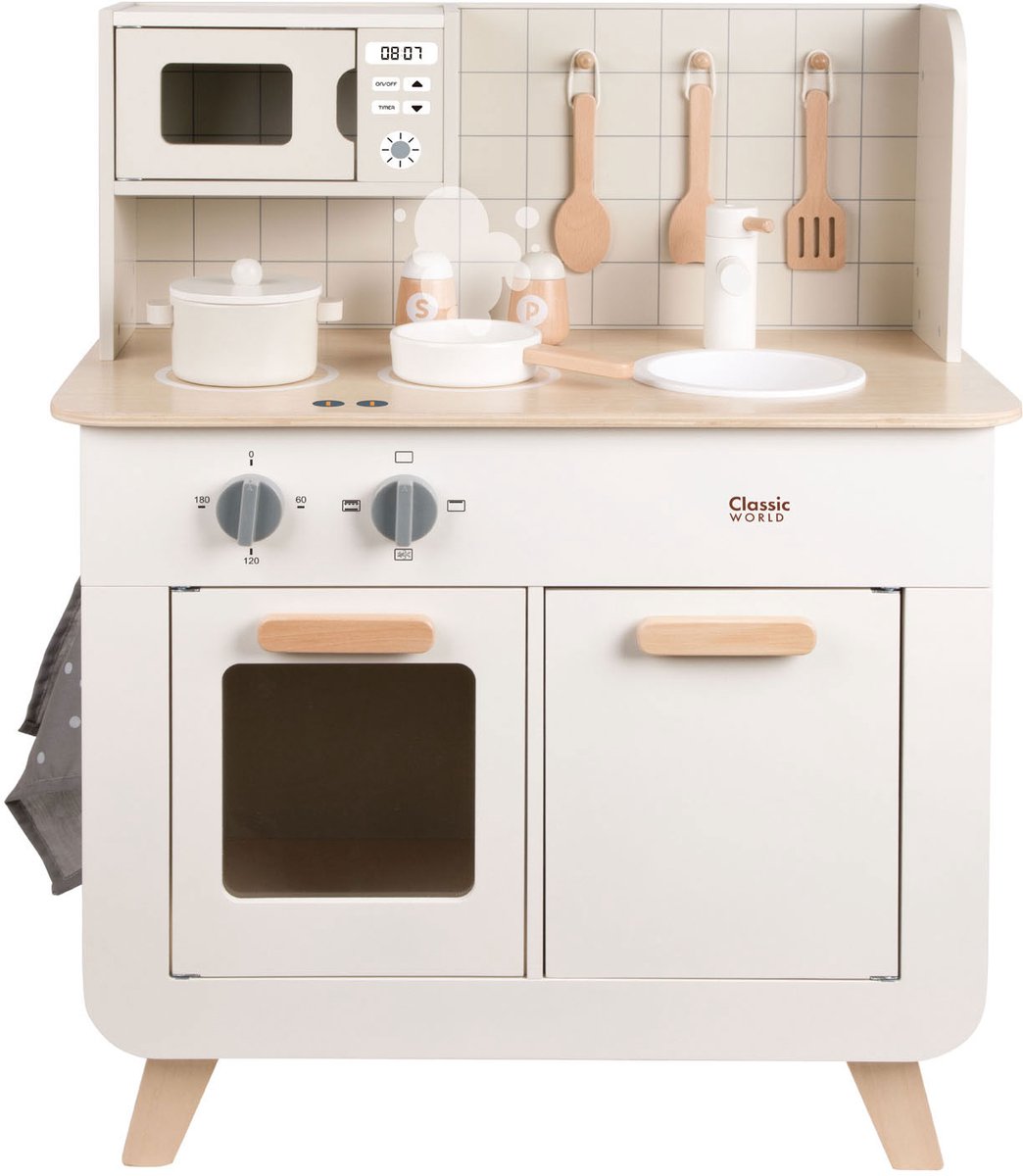 Speelkeuken des klassischen Welthölzkochs, 11dlg.
