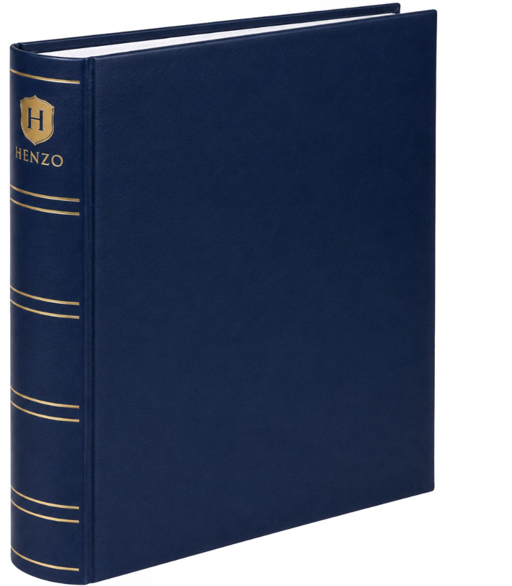 Henzo Fotoalbum – Basicline – 210 Fotos – Blau
