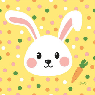 Osterservietten Hoppy Ostern 33x33 cm
