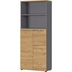 Schrank Germania 4236-564 Graphit, Eiche