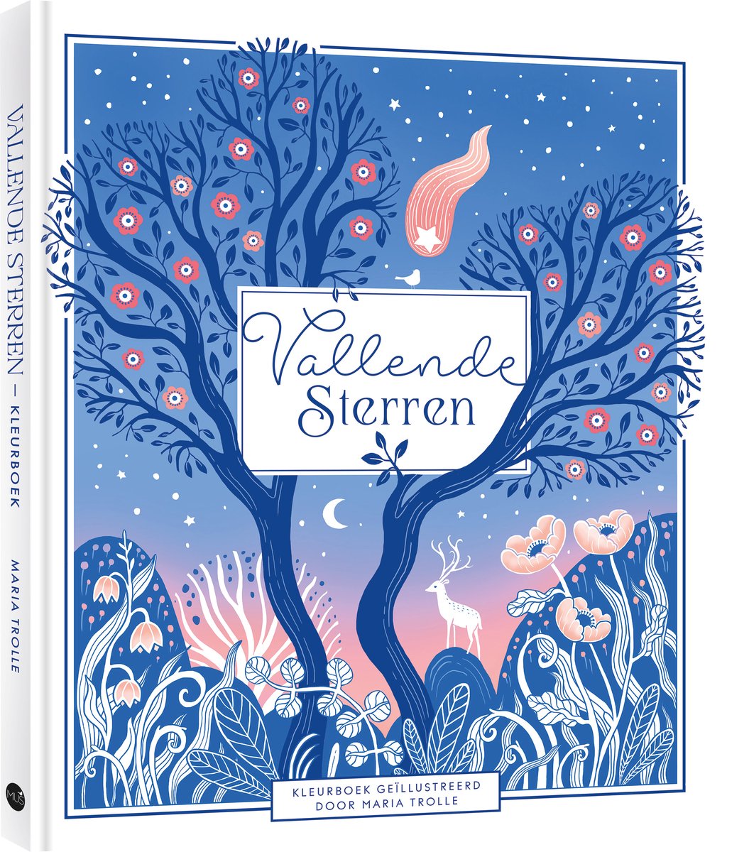 Sparrow kreative Sternschnuppen – Maria Trolle – Malbuch für Erwachsene