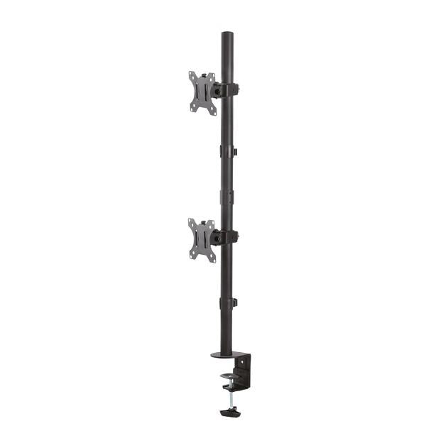 Neomounts Neomounts FPMA-D550DVBlack Flat-Screen-Schreibtisch-Mount, 2x 10-32, 16 kg, 88 cm, 75x75 100x100
