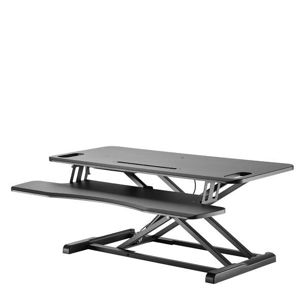 Neomounts Neomounts NS-WS300Black Sit-Standard Desktop Workstation, 17 kg, 11 51 cm, Schwarz