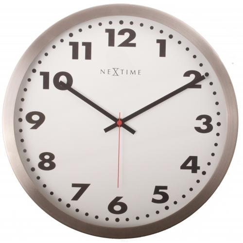 Nächste Zeit Nächstemime KLOK 2519 Arabisch, Ø25 cm, Wand, weiß
