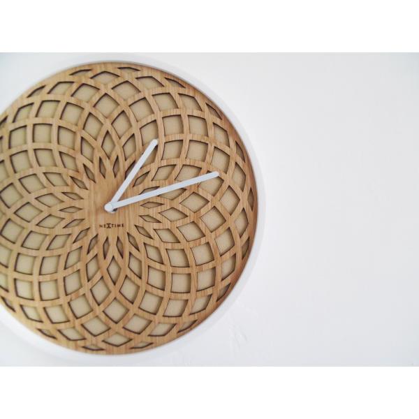 Nächste Zeit Nächstemime KLOK 3150BE SONNE SUN, Ø35 cm, Wand, Beige