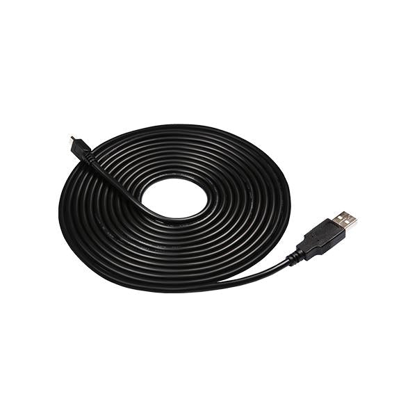Transcend Transcend TS-DPL3 Dual USB-Auto-Ladegerät für DrivePro, 8m 4m Kabel, USB Typ A bis Micro B