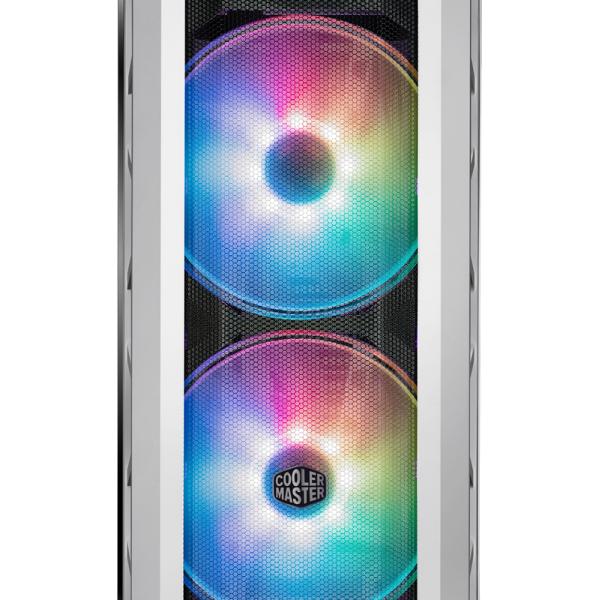 Cooler Master Cooler MCM-H500P-WGNN-S01 Mastercase H500P White Mesh Argb Edition, ATX, Fenster, Dual 200mm
