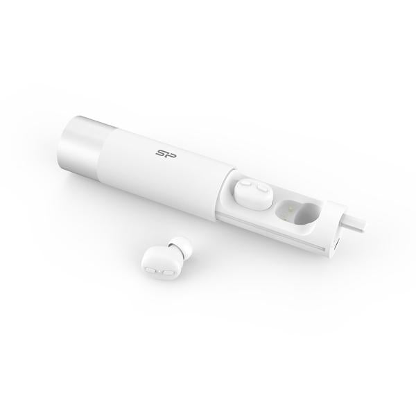 Silicon Power Silicon sp5mwasybp81BT0W Blast Plug BP81 Headset, drahtloses Bluetooth 5.0, nennt Musik, Weiß