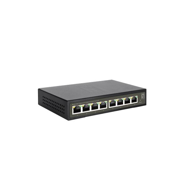 LevelOne LevelOne GES-2108p Hilbert 8-Port Gigabit Poe Lite Managed L2 Switch, 8x Poe, 112W, 802,3at AF